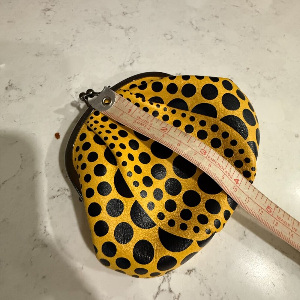 Yayoi Kusama Gamaguchi Pumpkin Purse - Picture 5 of 5